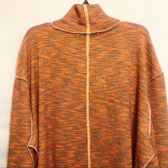 Free People Sunny Days Texture Turtleneck Sweater - Picture 16 of 16